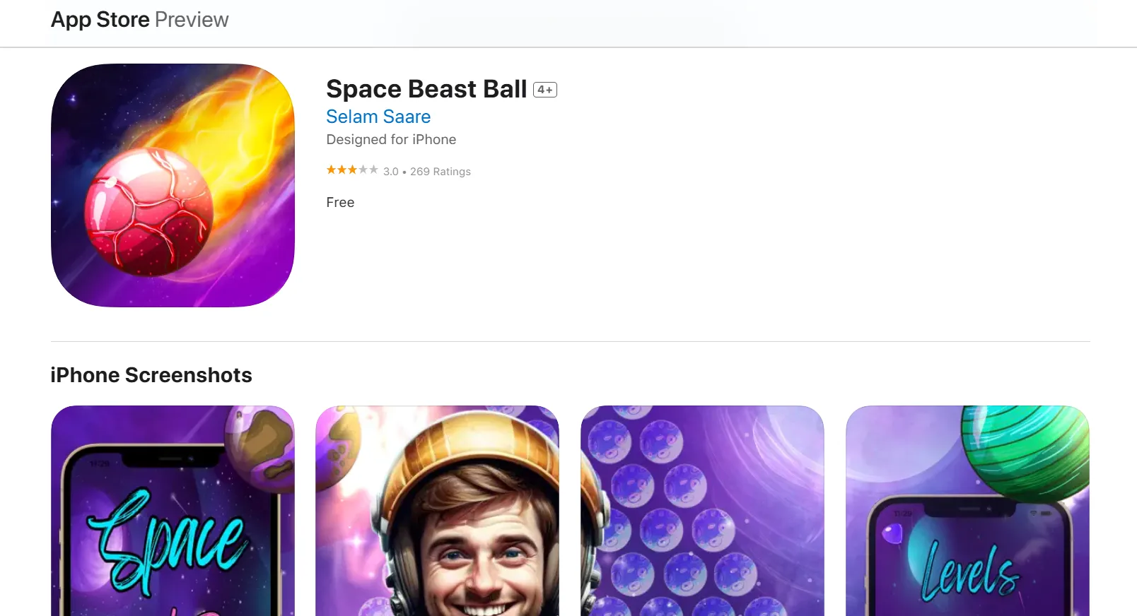 Space Beast Ball Review