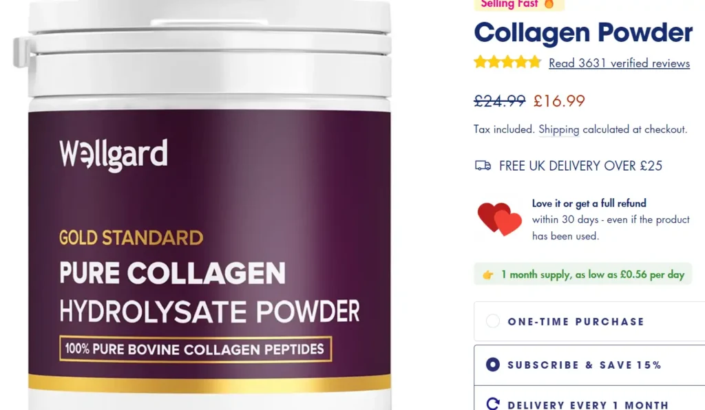 Wellgard Collagen Powder