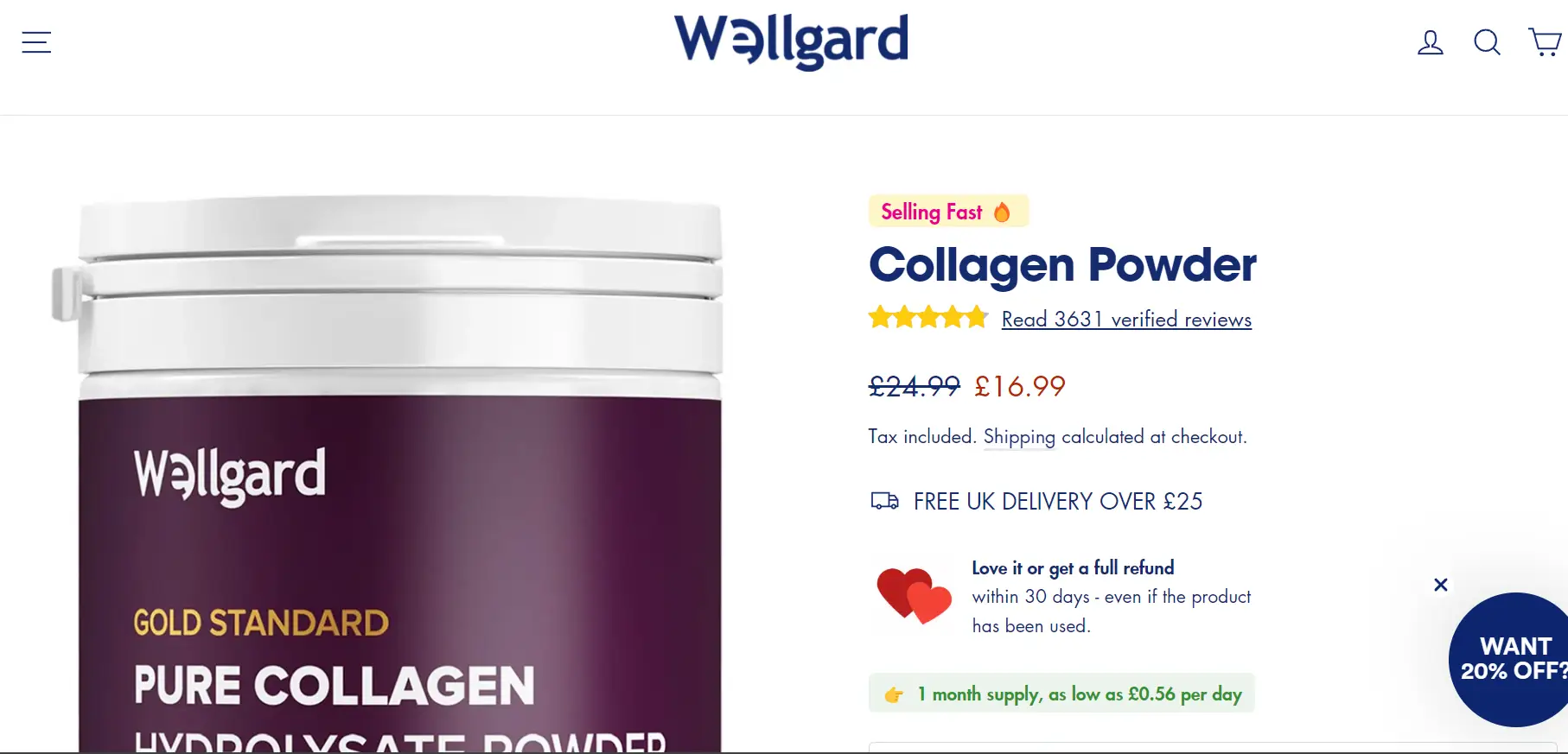 Wellgard Collagen Powder Review