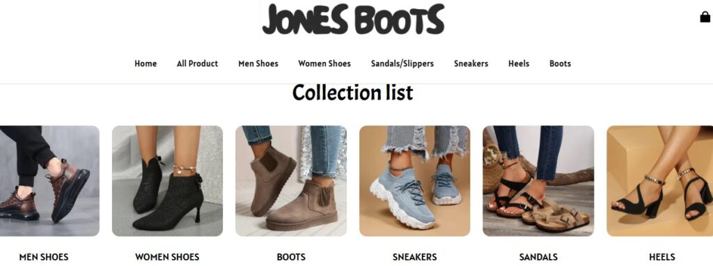 What is Jonesshoes.com?