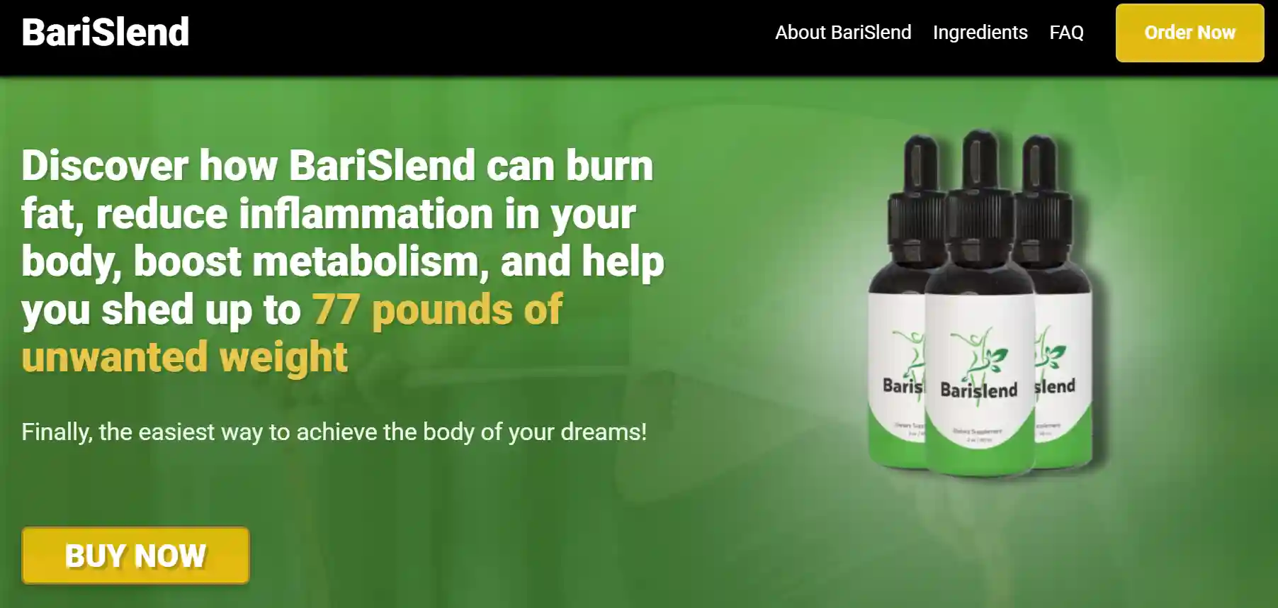 BariSlend Weight Loss Drops Review