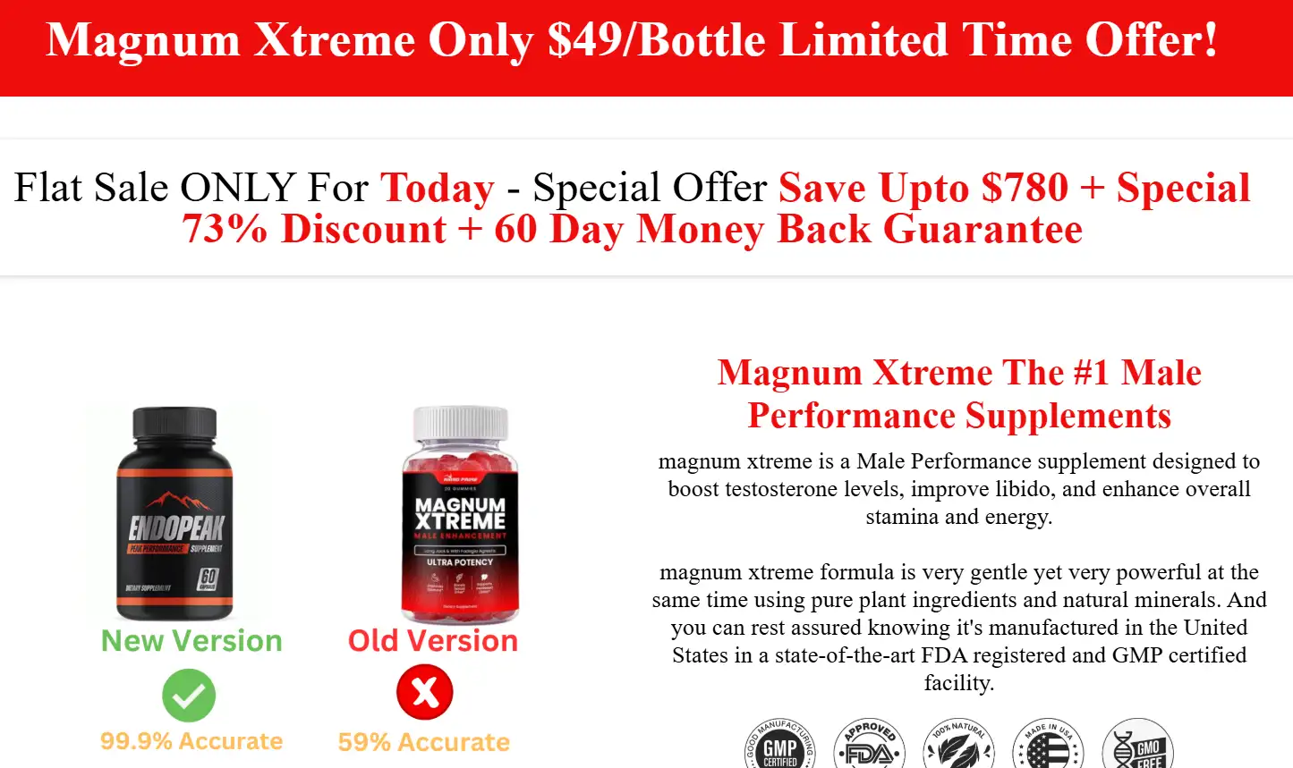 Magnum Xtreme Gummies Review