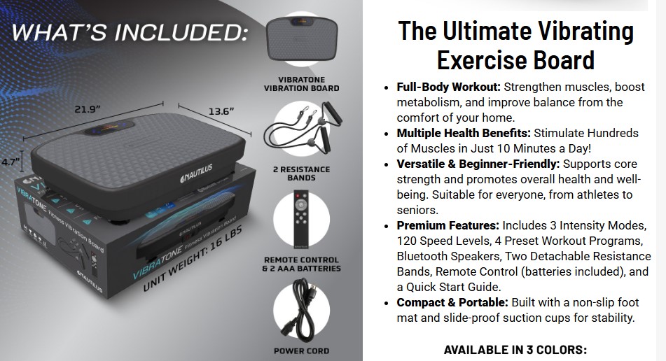 What is Nautilus VibraTone